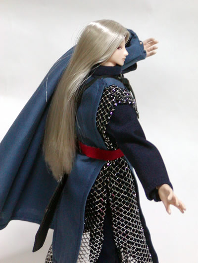 鎖帷子　Ｌサイズ　後ろ姿