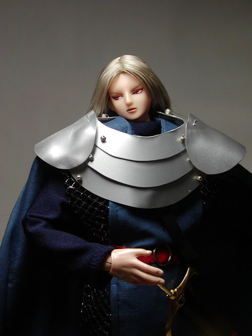 鎖帷子　ピサロヘッド　表情