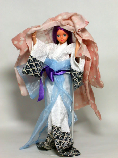 水の羽衣和風 「乱調」 被く