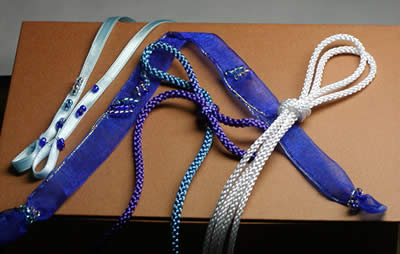 水の羽衣ボーイズ　追加アイテム　半襟、たすき、領布