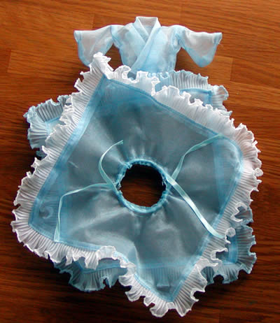 水の羽衣上着、スカート