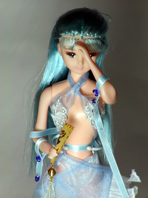 水の羽衣トロピカル　戦闘状態