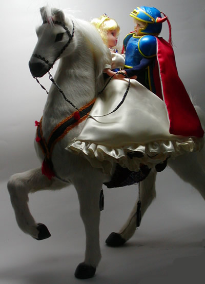 ローラと勇者　馬で