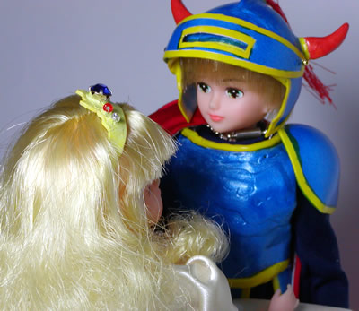 ローラと勇者　馬で2