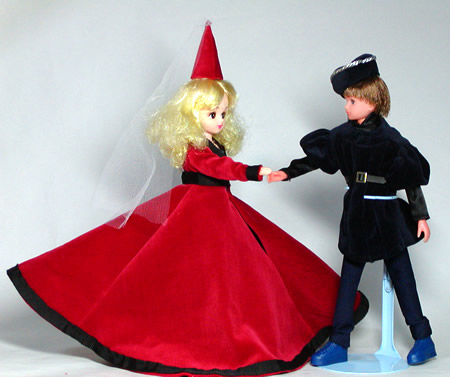 ロレ王子、ムーン姫 ダンス