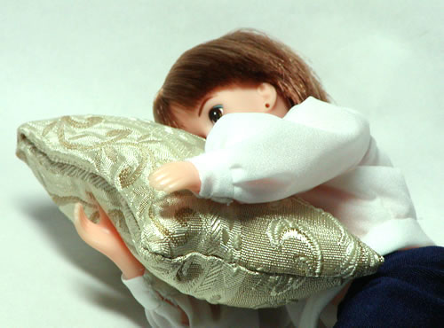 サマ王子　白シャツ　枕