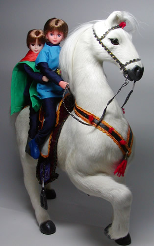 ロレとサマル　二人乗り