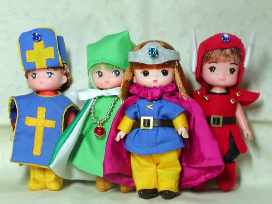 第三パーティ　竜の女王の前で