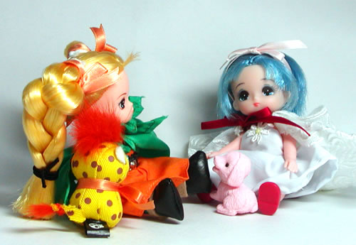 少女ビアンカと少女フローラ２