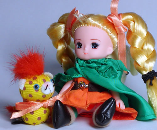 少女ビアンカ　ペットのプックル