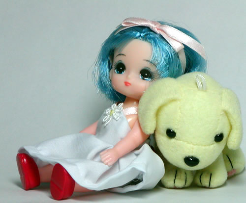 少女フローラ　ペットのリリアン大