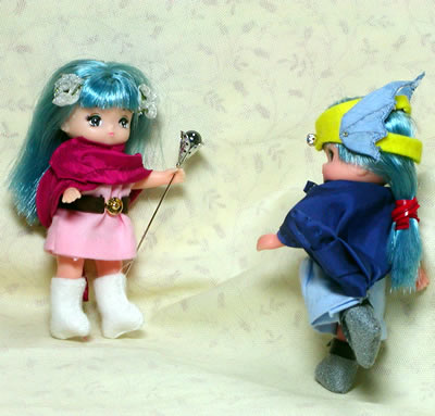 双子 青髪「天空物語」風