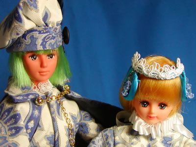 おめかしヘンリーとおめかしマリア　表情