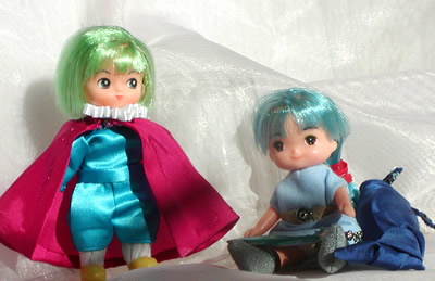 グランバニアの王子(青髪)とコリンズ