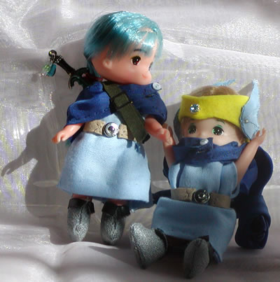 グランバニアの王子 金髪、青髪 1