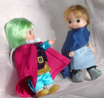 グランバニアの王子(金髪)とコリンズ