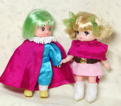 グランバニアの王女(金髪)とコリンズ