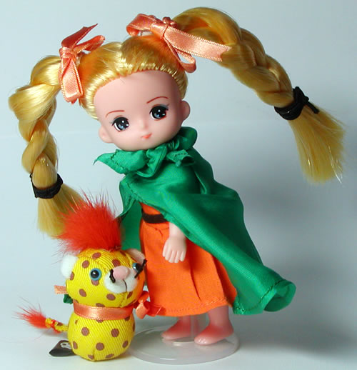 少女ビアンカとベビーパンサー