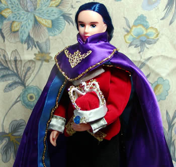 ＤＱ５主人公　国王　王冠を手に