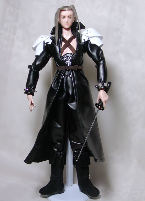 セフィロス　黒コート　立ち姿