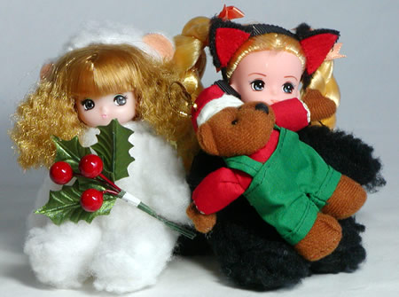 クリスマスのミニドール