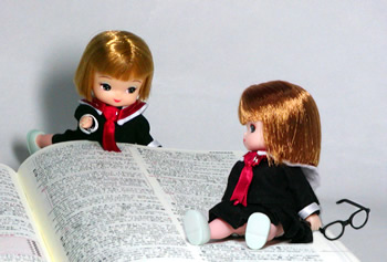 制服リカと1/6百貨店プラス様製のドール