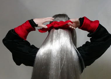 ピサロ　着つけ　バンダナ