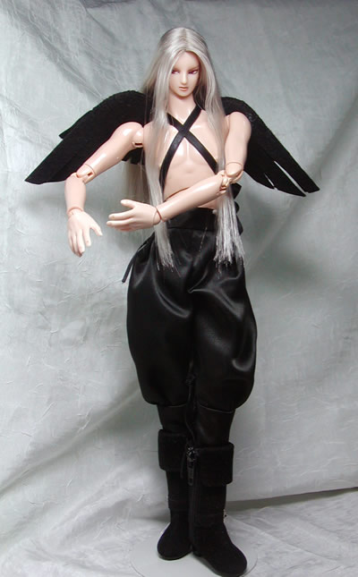 ピサロ　黒翼　立ち姿１