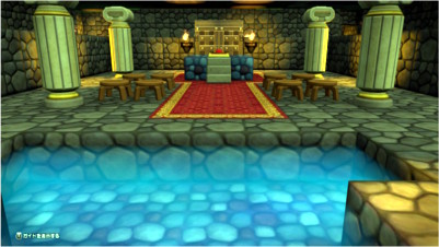 ラインハット城地下ダンジョン入り口