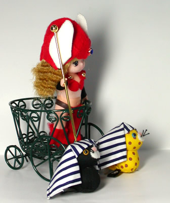 横から見た戦車